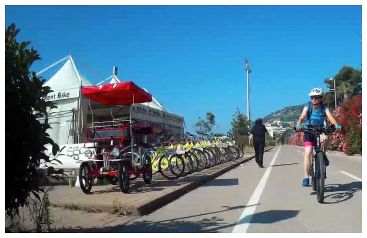 bicicletta in dotazione ferrovia dello stato bianchi